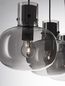 Preview: Nova Luce CINZIA Pendelleuchte E27 3-fach Schwarz 86x22x175cm dimmbar 9236520