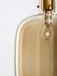 Preview: Nova Luce CINZIA Pendelleuchte E27 Gold Champagner 198x30cm dimmbar 9236640