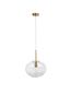Preview: Nova Luce MAEVE Pendelleuchte E27 Gold 190x28cm dimmbar 9236750