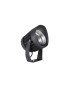 Preview: Nova Luce NORTH LED Bodenspot Schwarz 10W IP65 Warmweiss 9x9x9,5cm 9240677