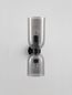 Preview: Nova Luce PALMER Wandleuchte E14 2-fach Schwarz 11,5x16,5x37,5cm dimmbar 9241110