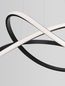 Preview: Nova Luce AMARA LED Pendelleuchte Schwarz 28W Warmweiss 120x56cm 9248107
