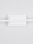Preview: Nova Luce AZURE LED Wandleuchte Weiß 28,5W Warmweiss 120,5x6,9x11,8cm 9267023