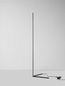Preview: Nova Luce V-LINE LED Stehlampe Schwarz 18W Warmweiss 58,5x39,8x140,5cm dimmbar 9267108