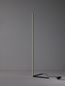 Preview: Nova Luce V-LINE LED Stehlampe Schwarz 18W Warmweiss 58,5x39,8x140,5cm dimmbar 9267108