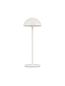 Preview: Nova Luce ROSE LED Tischleuchte Weiß 1W IP54 Warmweiss 11,8x11,8x32cm 9281380