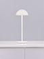 Preview: Nova Luce ROSE LED Tischleuchte Weiß 1W IP54 Warmweiss 11,8x11,8x32cm 9281380