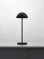 Preview: Nova Luce ROSE LED Tischleuchte Schwarz 1W IP54 Warmweiss 11,5x11,8x32cm 9281381