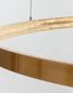 Preview: Nova Luce PRESTON LED Pendelleuchte Gold 60W Warmweiss 120x110cm dimmbar 9285110
