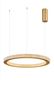Preview: Nova Luce FIORE LED Pendelleuchte Gold 60W Warmweiss 120x60cm dimmbar 9285610