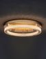 Preview: Nova Luce FIORE LED Deckenleuchte Gold 59W Warmweiss 12x60cm dimmbar 9285620