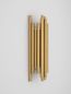 Preview: Nova Luce FELIX LED Wandleuchte Gold 20W Warmweiss 18x8,8x50cm 9287917