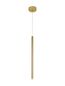 Preview: Nova Luce TRIMLE LED Pendelleuchte Gold 3W Warmweiss 150x2,5cm 9287918