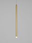 Preview: Nova Luce TRIMLE LED Pendelleuchte Gold 3W Warmweiss 150x2,5cm 9287918