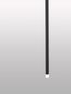 Preview: Nova Luce TRIMLE LED Pendelleuchte Schwarz 3W Warmweiss 150x2,5cm 9287921
