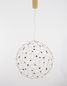 Preview: Nova Luce SOLE LED Pendelleuchte Gold 18W Warmweiss 330x80cm 9288080
