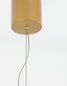 Preview: Nova Luce SOLE LED Pendelleuchte Gold 18W Warmweiss 330x80cm 9288080