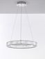 Preview: Nova Luce AURELIA LED Pendelleuchte Chrom 41W Neutralweiss 150x60cm dimmbar 9333066