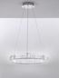 Preview: Nova Luce AURELIA LED Pendelleuchte Chrom 41W Neutralweiss 150x60cm dimmbar 9333066