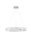 Preview: Nova Luce AURELIA LED Pendelleuchte Chrom 47W Neutralweiss 150x80cm dimmbar 9333067