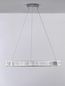 Preview: Nova Luce AURELIA LED Pendelleuchte Chrom 47W Neutralweiss 150x80cm dimmbar 9333067