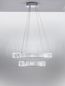 Preview: Nova Luce AURELIA LED Pendelleuchte Chrom 46W Neutralweiss 200x60cm dimmbar 9333068