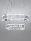 Preview: Nova Luce AURELIA LED Pendelleuchte Chrom 46W Neutralweiss 200x60cm dimmbar 9333068