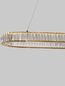Preview: Nova Luce AURELIA LED Pendelleuchte Gold 48W Neutralweiss 92x37x150cm dimmbar 9333073