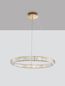 Preview: Nova Luce AURELIA LED Pendelleuchte Gold 47W Neutralweiss 150x80cm dimmbar 9333076
