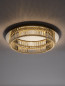 Preview: Nova Luce AURELIA LED Deckenleuchte Gold 29W Neutralweiss 12x50cm dimmbar 9333079