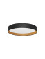 Preview: Nova Luce STAKE LED Deckenleuchte Schwarz 50W Warmweiss 9x60cm dimmbar 9345529