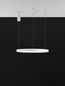 Preview: Nova Luce PERRINE LED Pendelleuchte Weiß 40W Warmweiss 150x60cm dimmbar 9345617