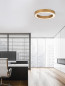 Preview: Nova Luce MORBIDO LED Deckenleuchte Messing 48W Steuerbare Lichtfarbe 8x60cm dimmbar 9345634