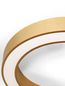 Preview: Nova Luce MORBIDO LED Deckenleuchte Messing 48W Steuerbare Lichtfarbe 8x60cm dimmbar 9345634