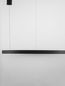 Preview: Nova Luce ELOWEN LED Pendelleuchte Schwarz 106W Warmweiss 200x98cm dimmbar 9345668