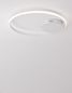 Preview: Nova Luce FULINE LED Deckenleuchte Weiß 32W Warmweiss 5x50cm dimmbar 9348072