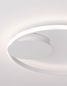 Preview: Nova Luce FULINE LED Deckenleuchte Weiß 32W Warmweiss 5x50cm dimmbar 9348072