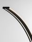 Preview: Nova Luce PREMIUM LED Stehlampe Schwarz 40W Warmweiss 20x56x150cm dimmbar 9348092