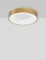 Preview: Nova Luce RANDO THIN LED Deckenleuchte Gold 30W Warmweiss 9x38cm dimmbar 9353832