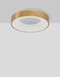 Preview: Nova Luce RANDO THIN LED Deckenleuchte Gold 30W Warmweiss 9x38cm dimmbar 9353832