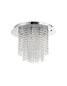 Preview: Nova Luce FONTANA Deckenleuchte G9 5-fach Chrom 32x40cm dimmbar 9361082