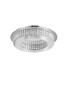 Preview: Nova Luce ZEFFARI LED Deckenleuchte Chrom 40W Neutralweiss 10,7x50cm 9361084