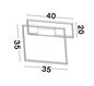 Preview: Nova Luce PORTO LED Deckenleuchte Schwarz 30W Warmweiss 45x45x4cm dimmbar 9364033