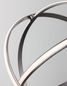 Preview: Nova Luce PERTONE LED Pendelleuchte Schwarz 63W Warmweiss 150x70cm dimmbar 9365013