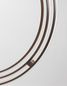 Preview: Nova Luce PERTONE LED Pendelleuchte Schwarz 63W Warmweiss 150x70cm dimmbar 9365013