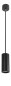 Preview: Nova Luce AILA Pendelleuchte GU10 Schwarz 120x5,6cm dimmbar 9419422