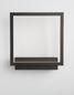 Preview: Nova Luce CORNICE LED Wandleuchte Schwarz 18W Warmweiss 21x6x25cm 9421751