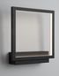 Preview: Nova Luce CORNICE LED Wandleuchte Schwarz 18W Warmweiss 21x6x25cm 9421751