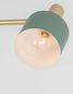 Preview: Nova Luce PAZ Stehlampe E27 Gold Mint 165x12,5cm 9426654