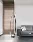 Preview: Nova Luce NAGER LED Stehlampe Schwarz 35W Warmweiss 41x25x125cm 9481096